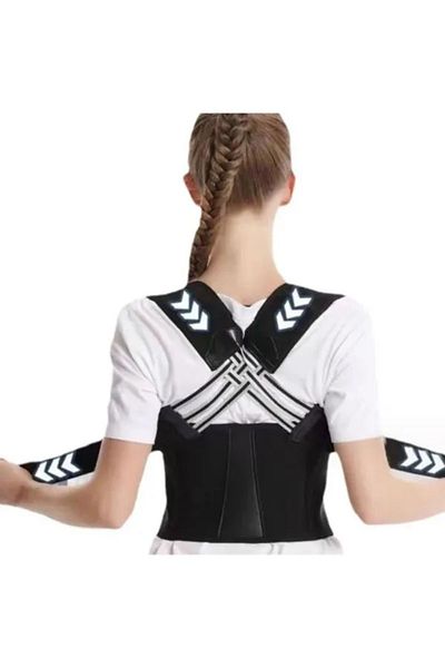 İNCİR Adjustable Medical Upright Posture Back-waist Corset Women's-Men's Anti-Hunchback Upright Posture Corset