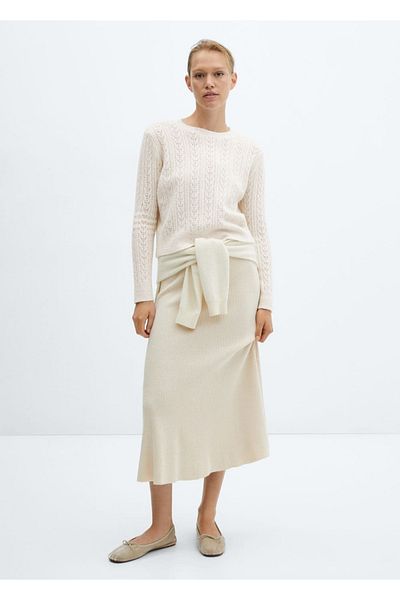 MANGO Woman Pullover aus Strick mit Pailletten