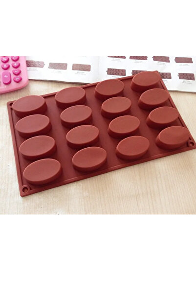 adarya Silikon Kalıp Çikolata Muffin Sabun Kokulu Taş Mum Epoksi Kalıbı