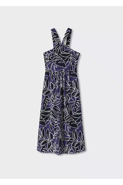 MANGO Patterned cotton dress