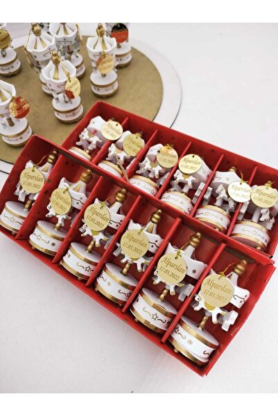 Rüya Hediyelik Atlı Karınca Isme Özel 6 Lı Set