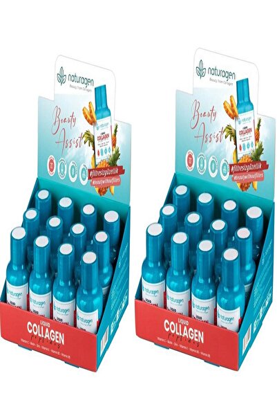 Naturagen Kolajen Ananas Aromalı Likit Collagen Shot 60 ml - 24 Adet Şişe