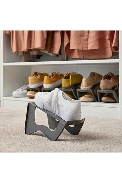 Boldy Shoe Organizer Shoe Ramp Shoe Stand Folded Shoe Organizer Shoe Rack (1 Piece)