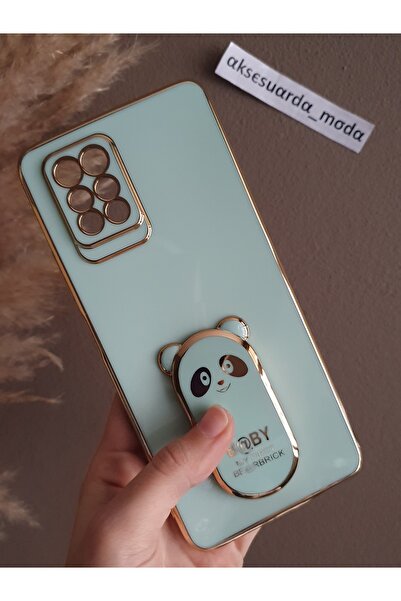 Aksesuarda Moda İNFİNİX NOTE 10 PRO UYUMLU PANDA STAND APARATLI LAZER KESİM P...