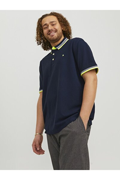 Jack & Jones Plus T-Shirt Plus Size Einfarbig T-Shirt