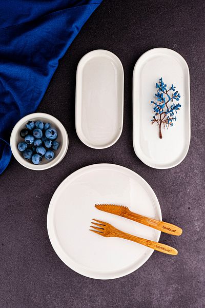 Bambum Vera - 11 Piece Breakfast Set Round