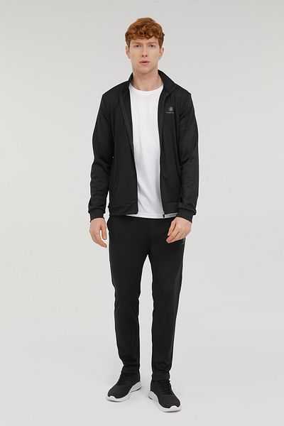 lumberjack A10139833208010 101398332 3w M- Alex Track Suıt 3pr Ανδρική φόρμα μαύρη