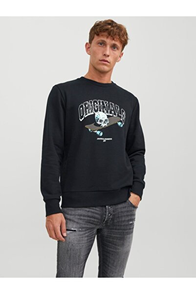 Jack & Jones 12244220 Jorboney Φούτερ με στρογγυλή λαιμόκοψη Fst Ανδρικό Φούτ...