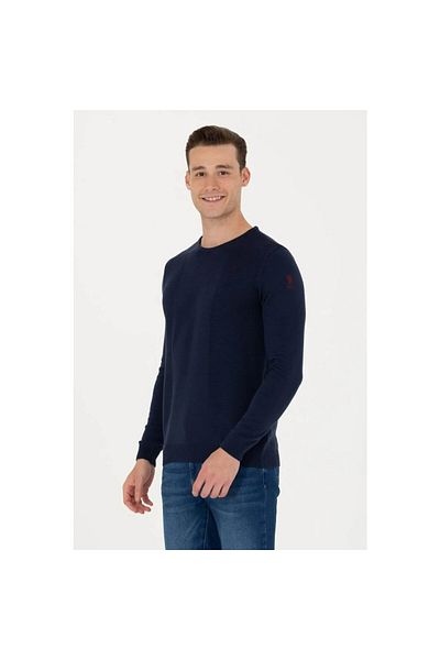U.S. Polo Assn. G081gl0tk 1678276 Мъжки пуловер Hart тъмносин