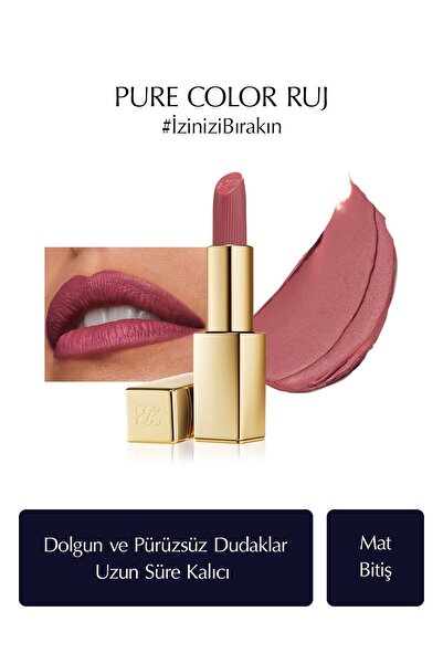 Estee Lauder Mat Bitişli Ruj - Pure Color Matte Lipstick - 3.5gr - Renk: 688 ...