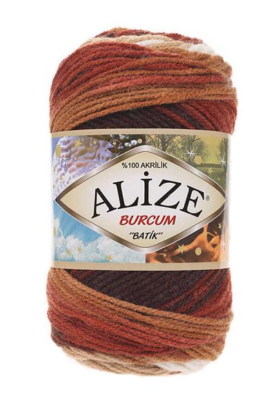 Alize 5 τεμάχια Burcum Batik Πλεκτό νήμα 2626