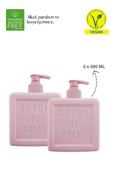 Savon De Royal Provence Moisturizing Luxury Vegan Liquid Soap Purple 2 X 500 Ml