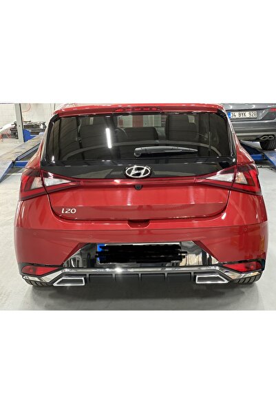 Hyundai İ20 ARKA TAMPON DİFİZÖR uyumlu  ( ARKA TAMPON KORUMA ) 2020 / 2023 MODEL
