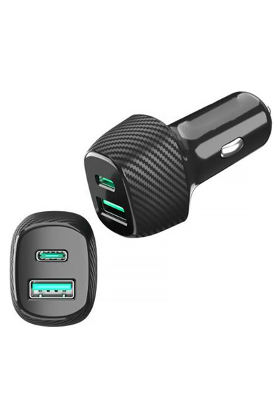 MEZİGARC Citroen C-elysee Oto Araç Type-c Ve Usb Girişli Çakmaklık Hızlı Şarj Aleti Cihazı Soketi