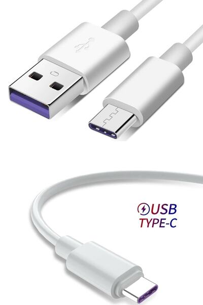 MEZİGARC Samsung Galaxy A52 Uyumlu Type-c Hızlı Şarj Aleti Cihazı Kablosu Usb...