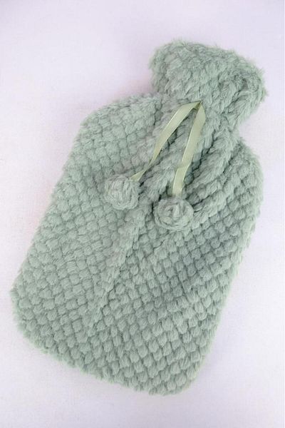Digithome Washable Plush Covered Hot Water Bag 2 Lt Green – THN76177 C1-1-18
