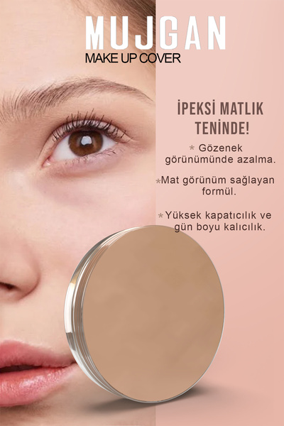 MUJGAN Kıymetli Taşlar Serisi Altın Makyaj Seti Beyaz Seti