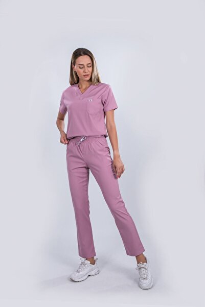 monotıp Soft Likralı Takım Forma unısex,takma Kol,gül Kurusu