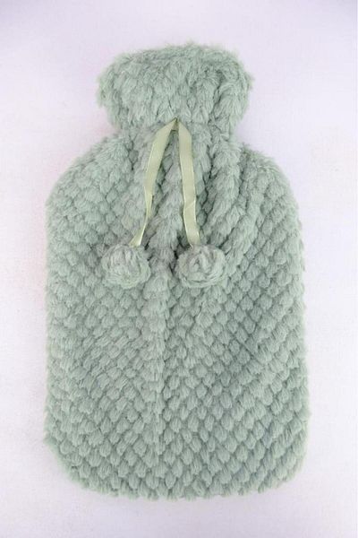 Digithome Washable Plush Covered Hot Water Bag 2 Lt Green – THN76177 C1-1-18