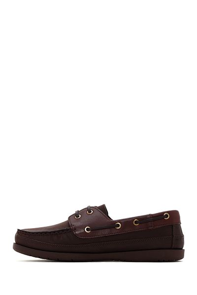 Derimod Men's Brown Leather Casual Shoes