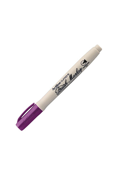 artline Supreme Brush Fırça Uçlu Marker Kalem Magenta