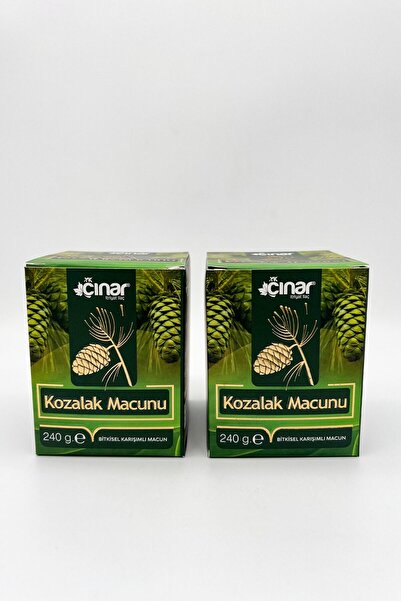 YK Çınar Kozalak Macunu, Bitkisel Karışımlı Macun 2'li 240 gr*2