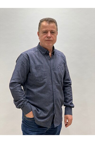 Jack Polo Erkek Çift Cep Kışlık Kaşmir Gömlek