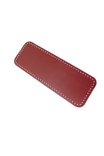 Lady Moss Claret Red Rectangular Bag Base 14x35
