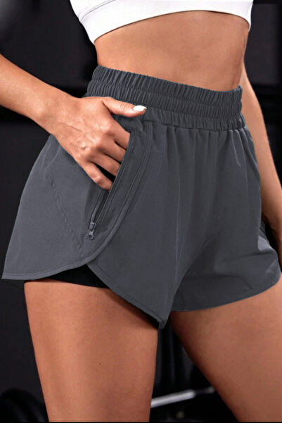 GHASSY CO Ghassy Co. Women's High Waist Pocket Running Fitness Workout Boxer ...