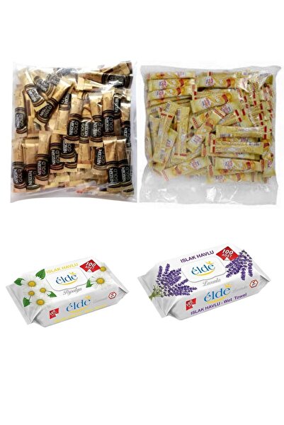 Nescafe Gold 2 gr 100 Adet Coffe Mate 5 gr 100 Adet Islak Havlu