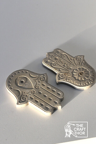 The Craft Thor Fatma'nın Eli 2'li Beton Dekoratif Tütsülük