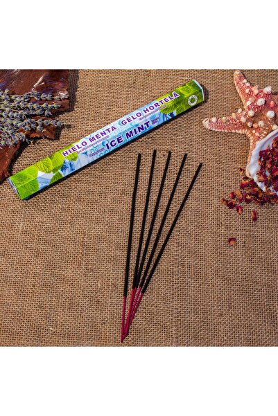 Darshan Incense Darshan Ice Mint (SOĞUK NANE) Hexa 20'li Çubuk Tütsü