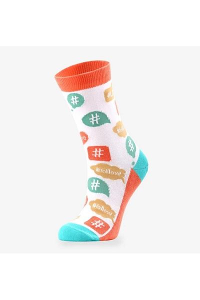 Colorcool Women's Fun Socks Social Media