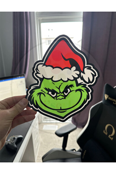 Bi'şeyler Sepeti Grinch Led Işıklı Dekoratif Lightbox