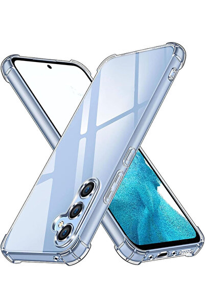 Caseji Samsung A54 Uyumlu Köşe Korumalı Premium Şeffaf Kılıf