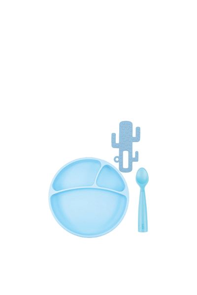 OiOi Portion Mineral Blue & Teether & Nam Nam