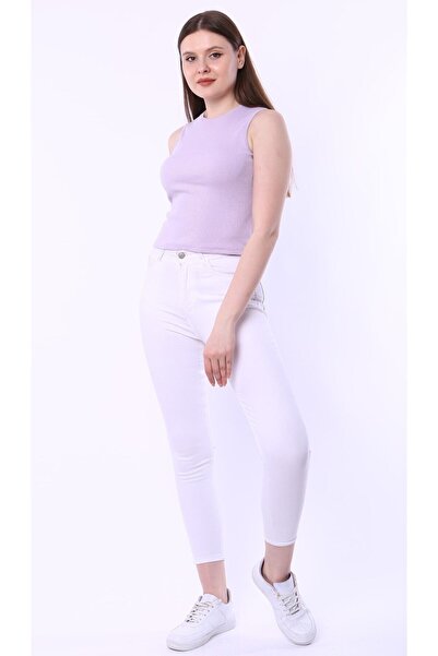 Rooted Bluză cu mâneci zero pentru damă, țesătură bluză camisole cu nervuri