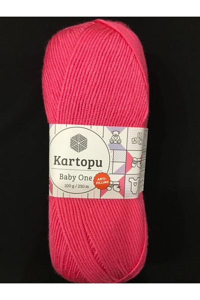 Kartopu Baby One 100% Αντί-αινίγματος Βρεφικό Μαλλί K244-ροζ
