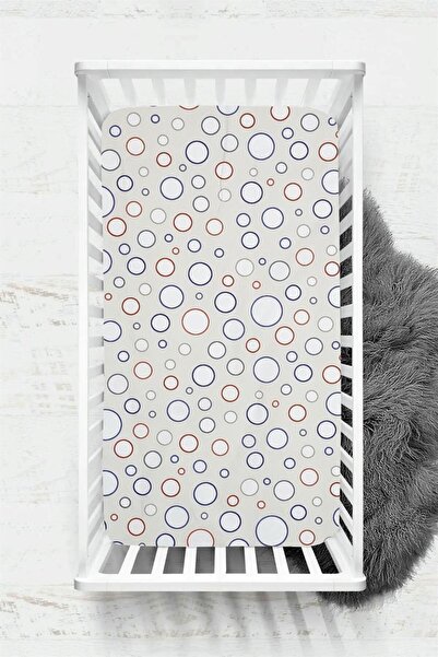 COTENCONCEPT Ranforce Kumaş Düz %100 Pamuklu İpeksi Bebek Çarşafı