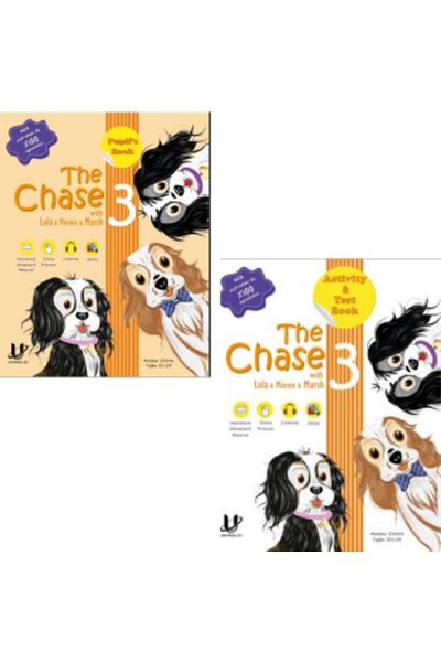 Universal Dil Hizmetleri ve Yayıncılık 3.CLASS CHASE ACTIVITY TEST BOOK & PUPILS BOOK 2 BOOK SET 2023