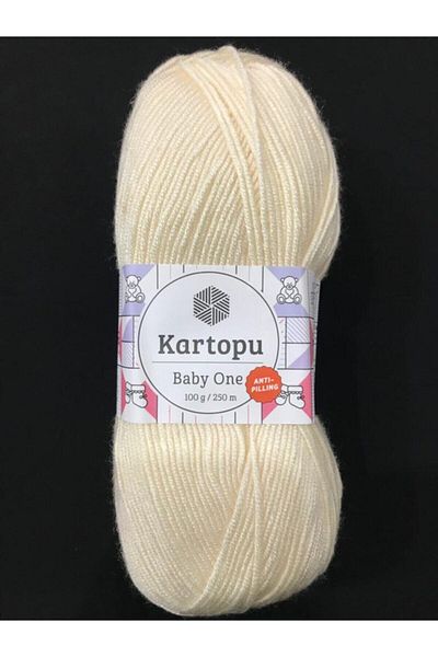Kartopu Baby One 100% Anti-pilling Βaby Wool K25-κρέμα