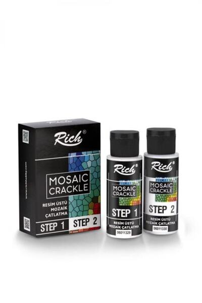 Rich Mozaik Çatlatma Step-1 Step-2 (mozaik Çatlatma) 60 Cc+60 Cc
