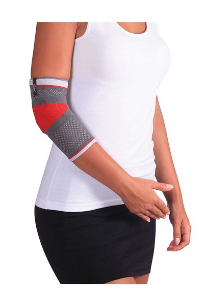 Case Knitted Tennis Elbow Brace with Silicone Pad
