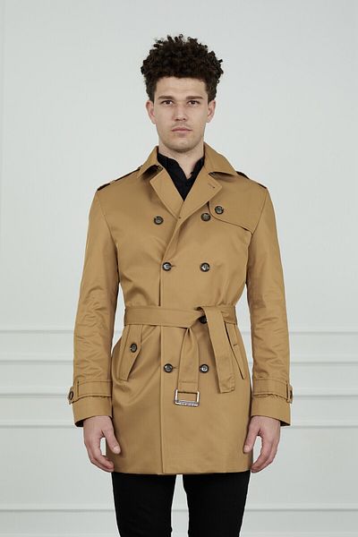 UFK MODA SLIMFIT TRENCH COAT