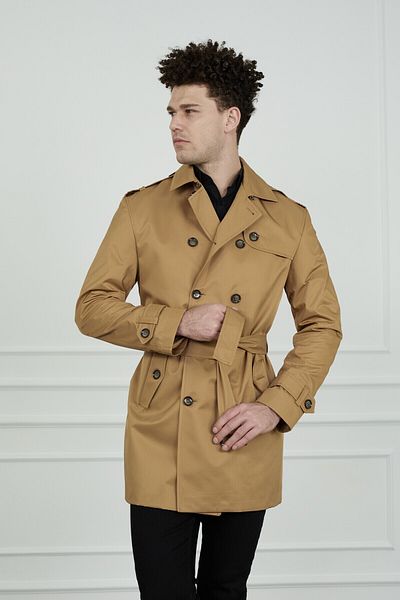 UFK MODA SLIMFIT TRENCH COAT