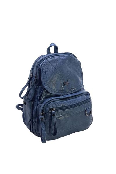 Baginn Rucsac Y.S.Leather mini pentru damă Geantă din piele vegana