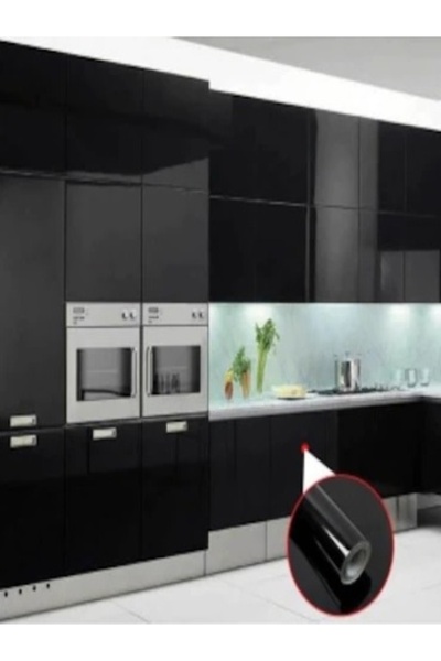 carbon PARLAK SİYAH GENEL AMAÇLI KAPLAMA FOLYOSU - 120 cm