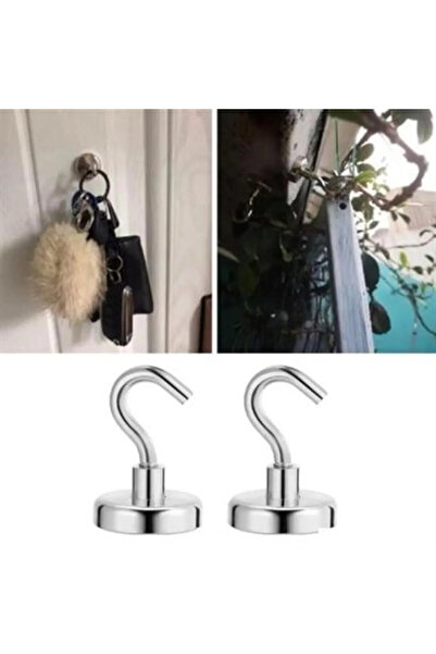 elaletionline Umeraș cu cârlig magnetic foarte puternic 2 buc