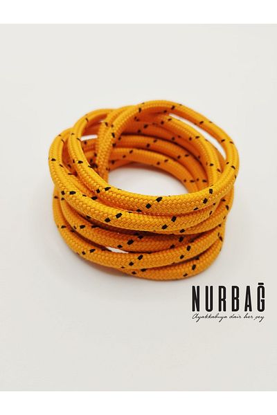 NURBAĞ DOKUMA Sports Shoes Spotted Round Polyester Tie 120 Cm 1 Pair Bs45