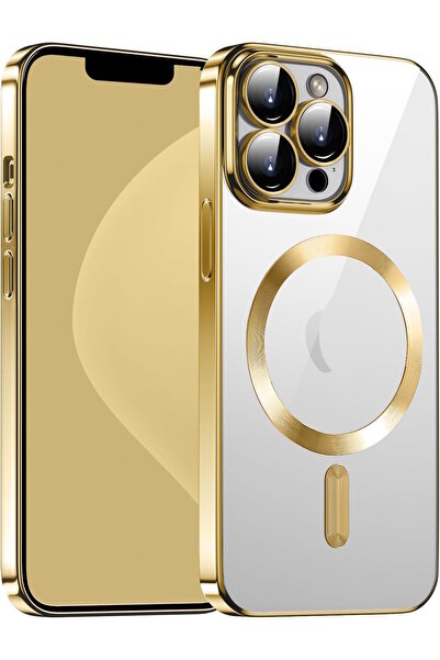 m.tk moveteck İphone 13 Pro Max Kılıf Magsafe Wirelles Şarj Destekli Parlak R...